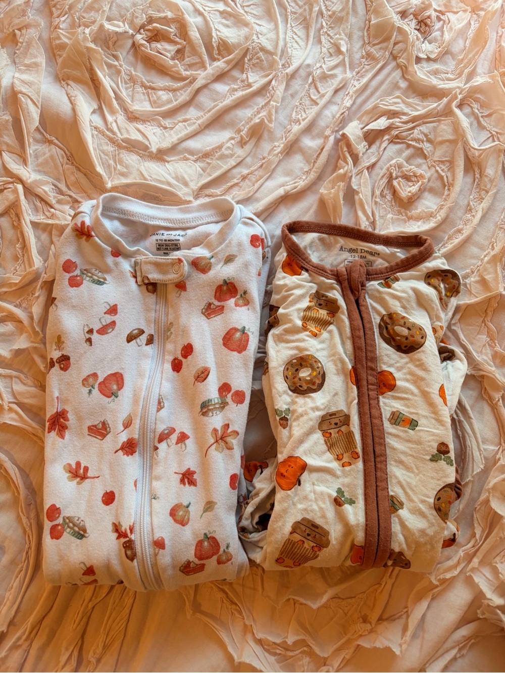 Angel Dear & Janie and Jack Fall Baby Pajamas